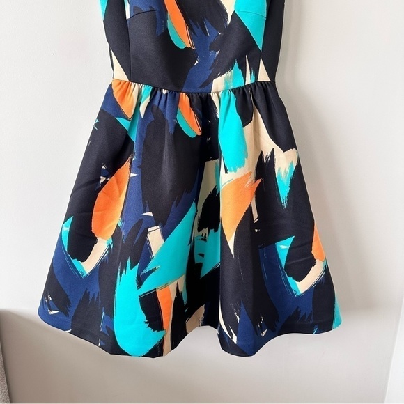 ANTHROPOLOGIE Fit-and-Flair Pinion Dress by Moulinette Soeurs (Size:0) - Picture 9 of 11